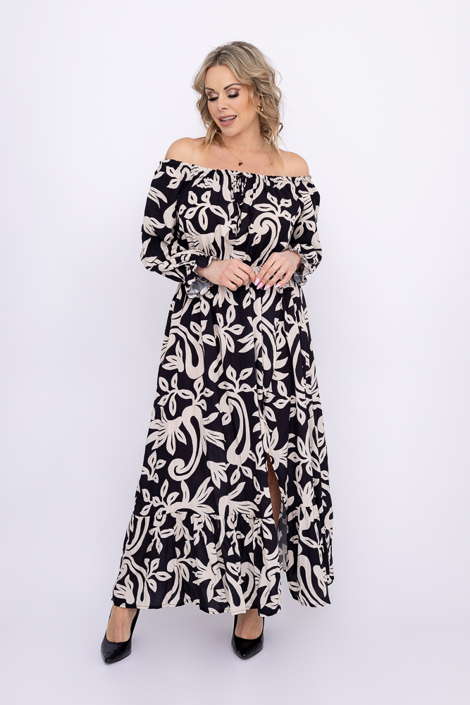 Sukienka maxi VERMI Wzór 6