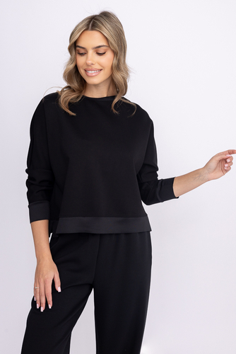 Schwarzes Sweatshirt