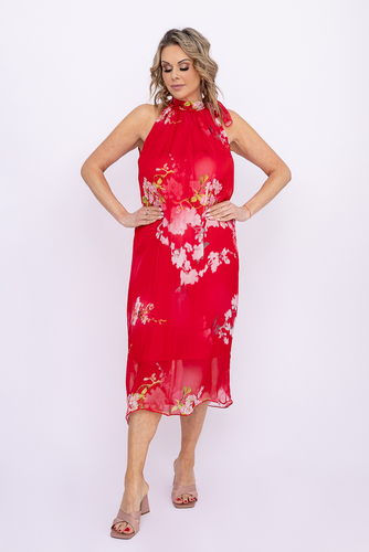 Czerwona Sukienka LOPEZA