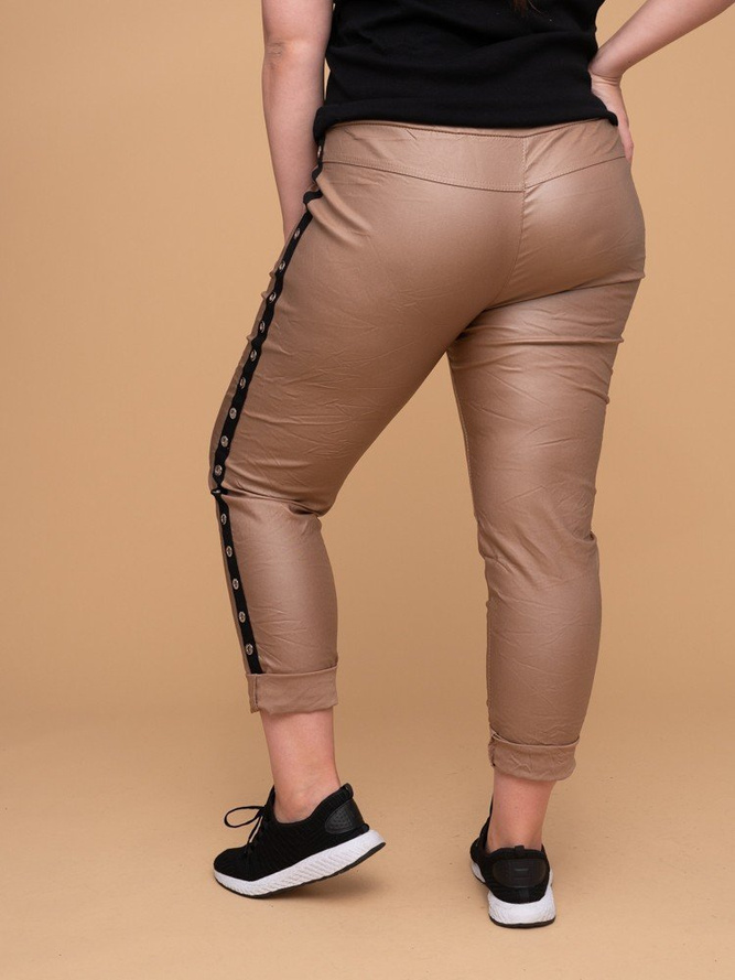  Beige IDOLA Pants Pattern 1