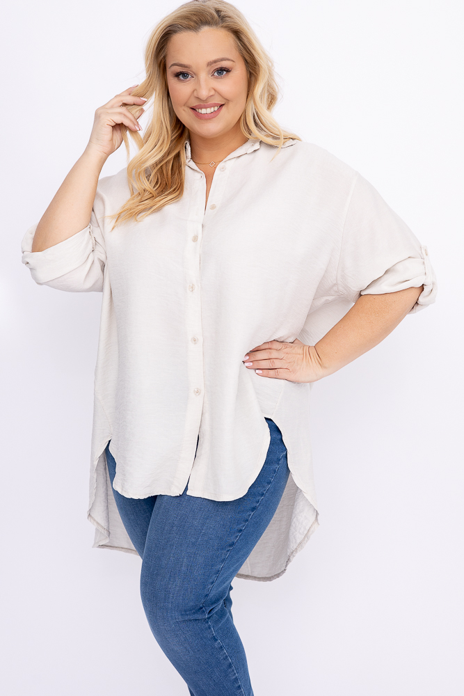 Jasnobeżowa Koszula TERIEN