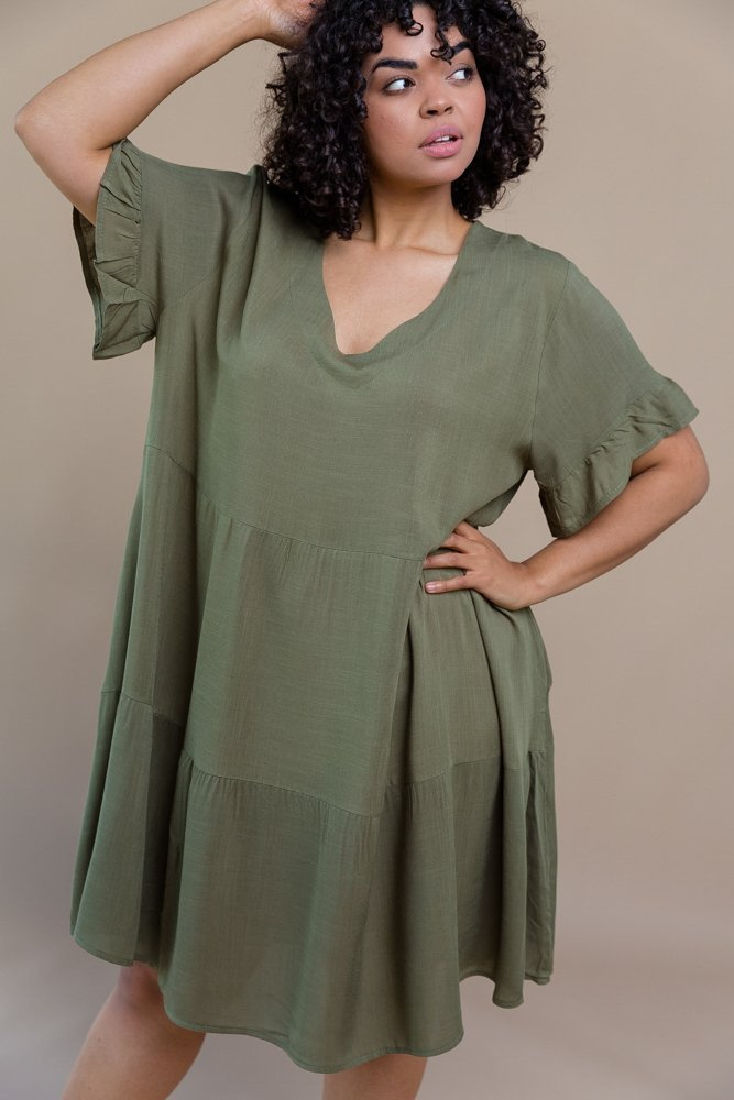 Green WIND dress