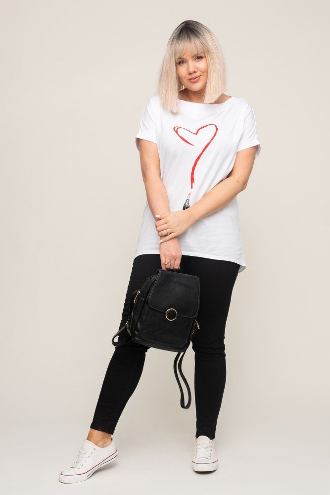 White Blouse LIPSTI