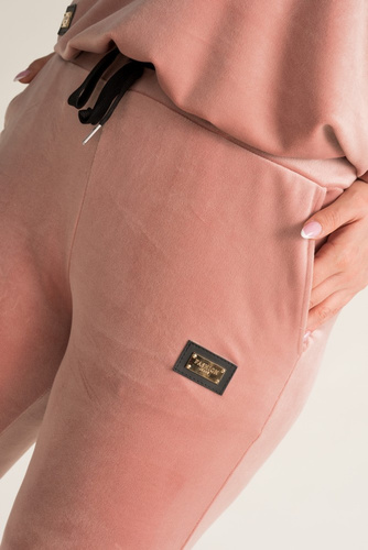 Powder pink MILKIN velour set