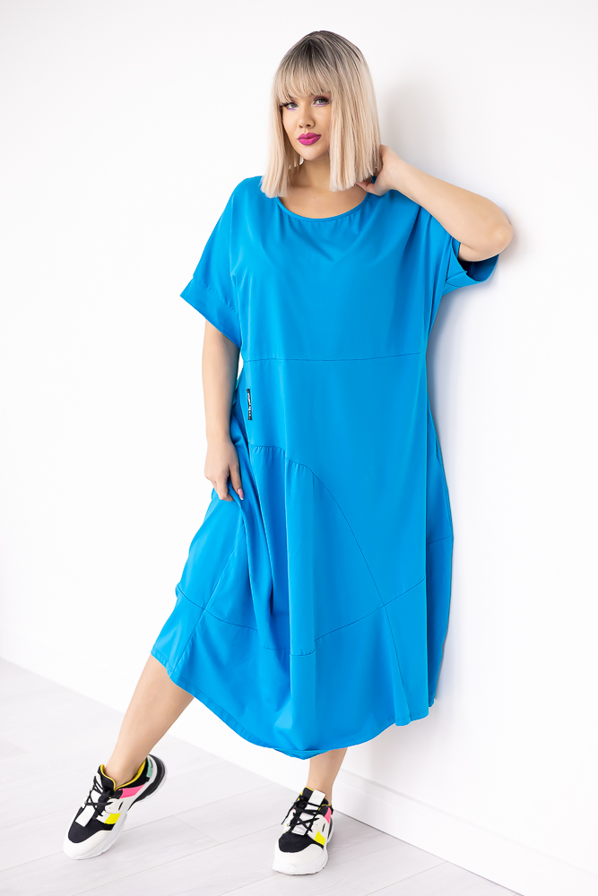 Blue GABORI Dress