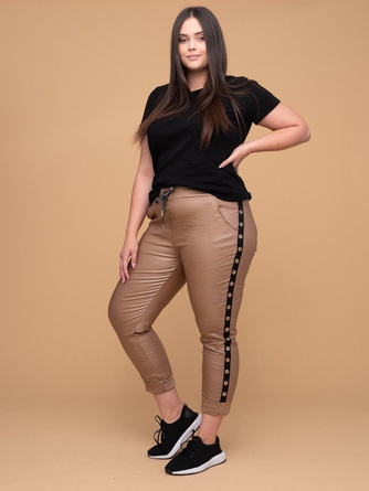 Beige IDOLA Pants Pattern 1