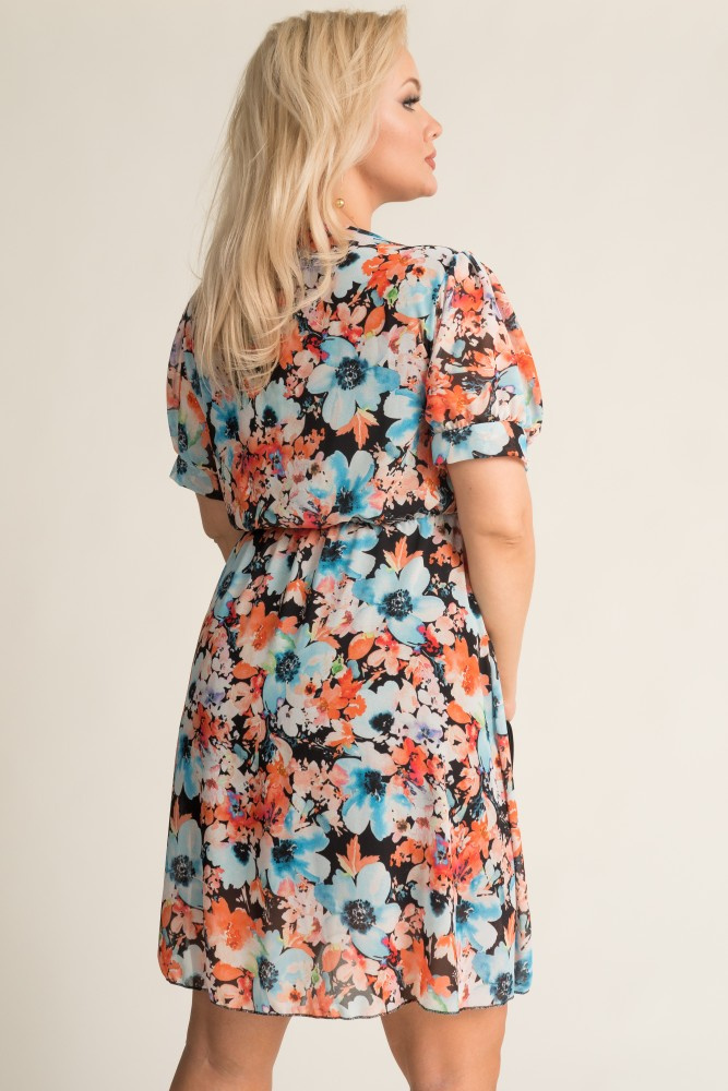 SENTIGA floral dress Pattern 3