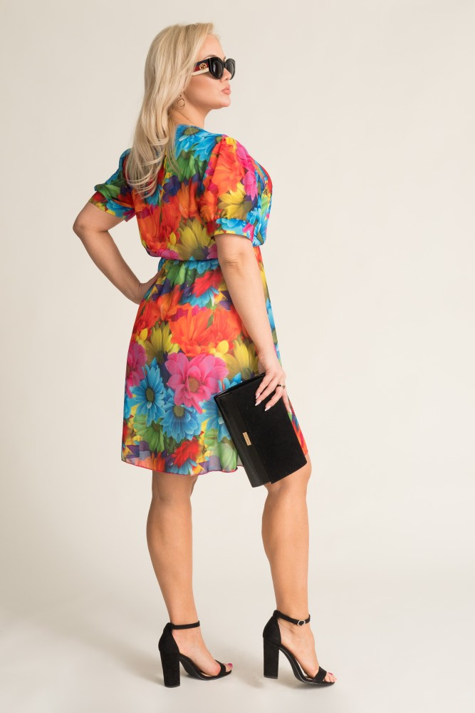 SENTIGA floral dress Pattern 5