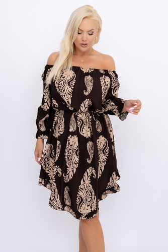  Sukienka w kwiaty Wzór 8