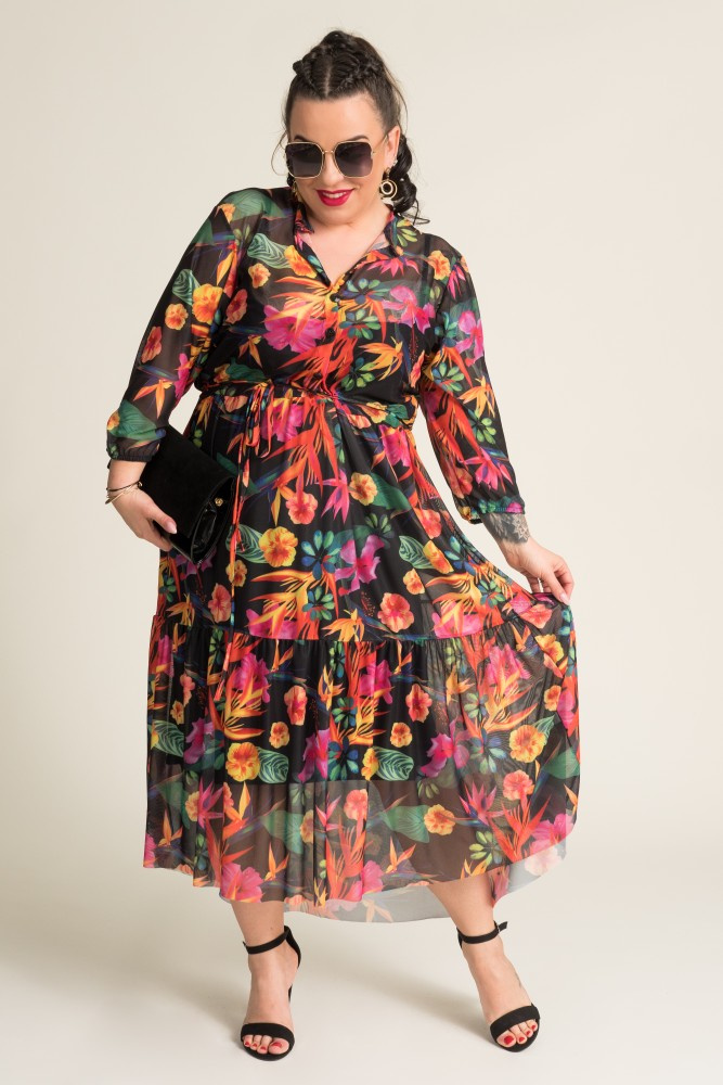 AMY Mesh Dress Pattern 5