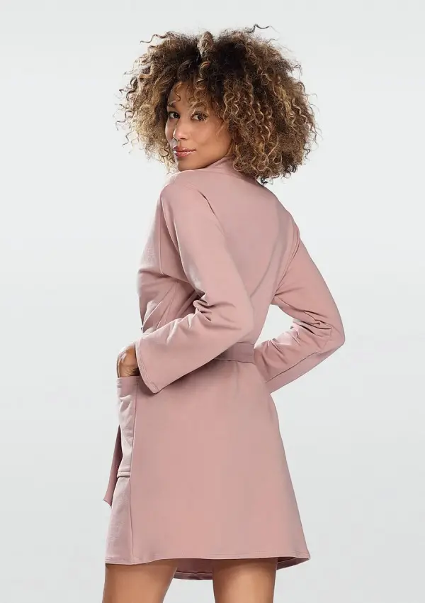 Powder Cotton Bathrobe