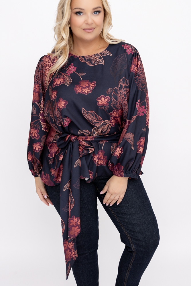 Bluse mit Schleifen Muster 2