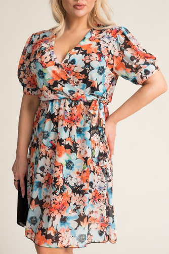 SENTIGA floral dress Pattern 3