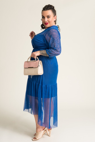 Cornflower Mesh Dress BONTI