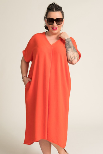 Brilliant Orange NASTI Dress