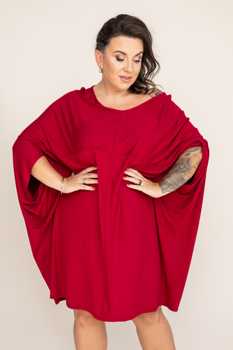 Vestido granate
