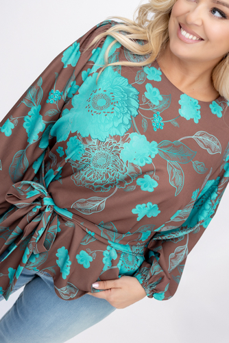  Blouse with ties Design 1