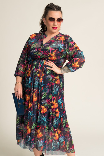 AMY Mesh Dress Pattern 4