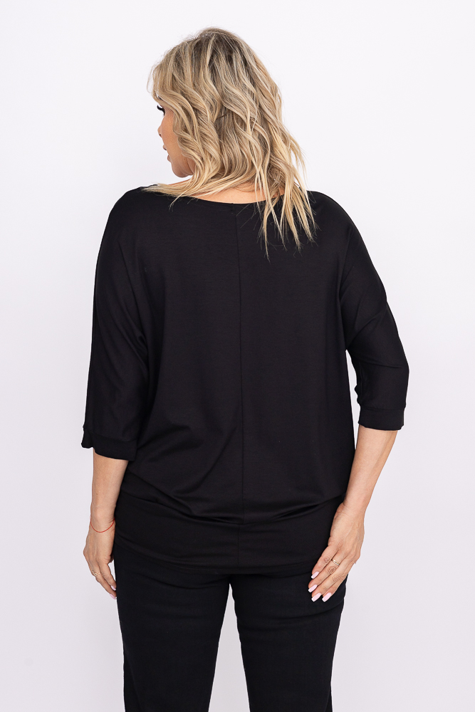 Svart bluse
