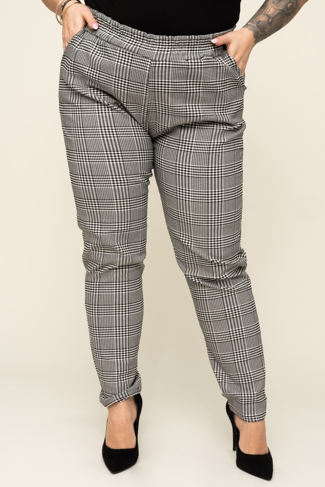 SINTURA plaid pants