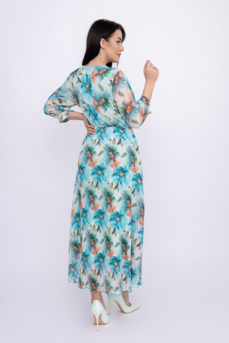 Sukienka plisowana KEMELI Wzór 6