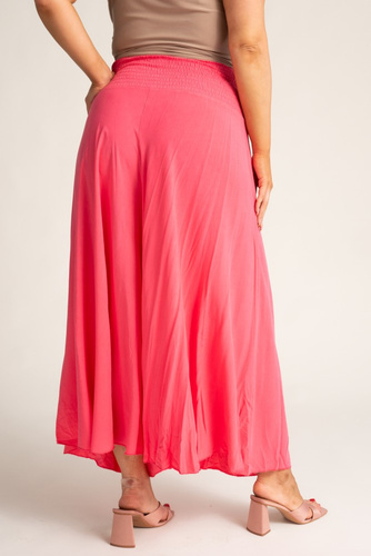 Pink Wide-Legged Trousers QUENTO