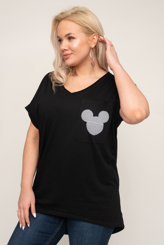  Black MINSI Blouse