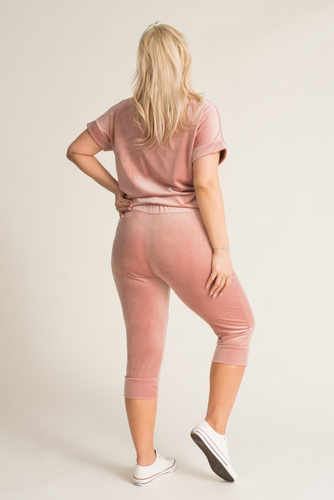 Powder pink MILKIN velour set