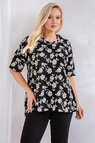 Svart bluse