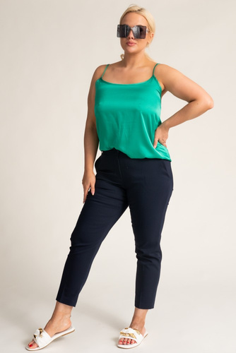 Navy blue TIGMO cigarette pants