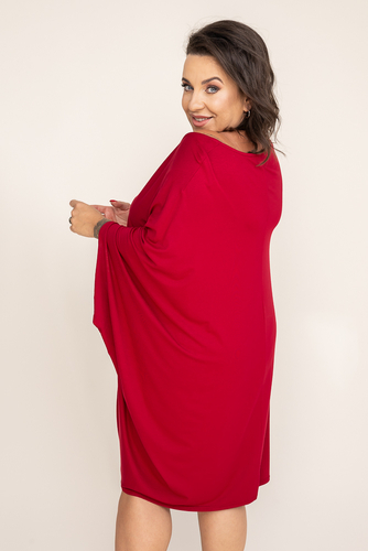 Vestido granate