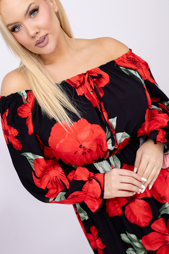 Sukienka maxi VERMI Wzór 9