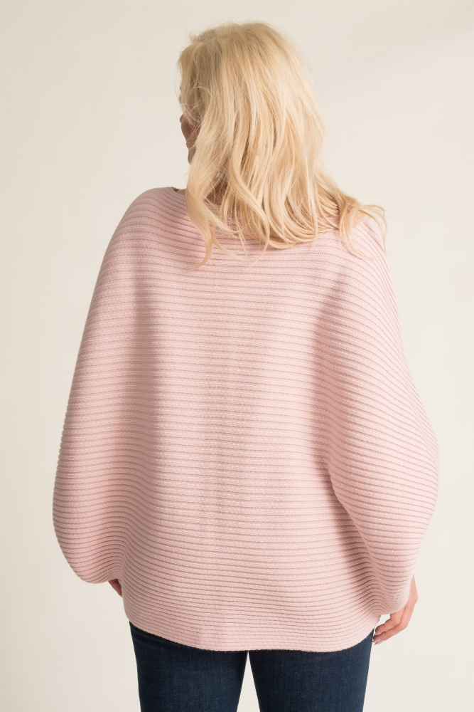 Powder Pink VESPERTO Bat Sweater
