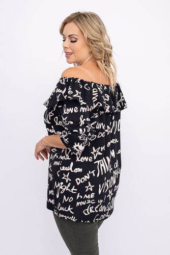 Black Blouse Design 2