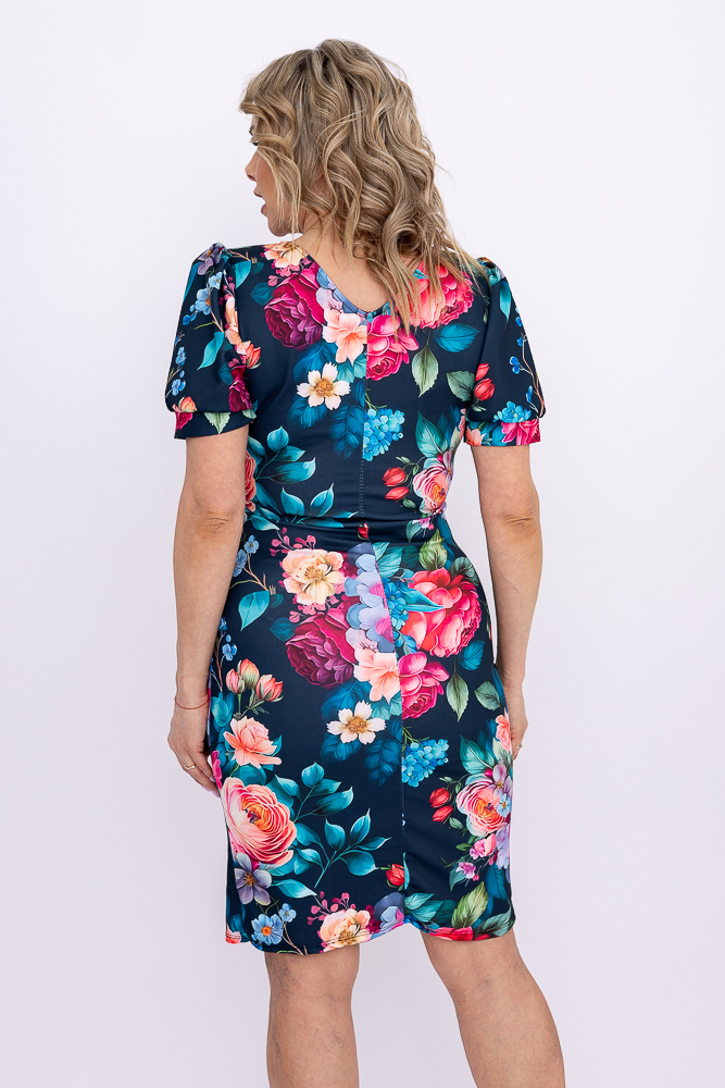 Powder Pink Dress with Crinkle XIOPI