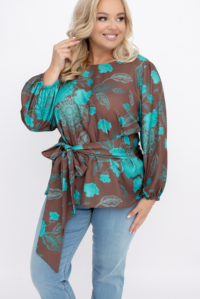 Bluse mit Schleifen Muster 1