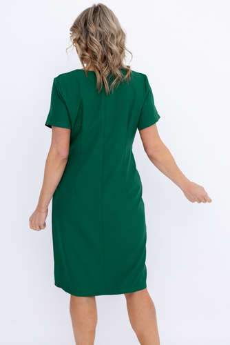 Flaschengrünes Kleid