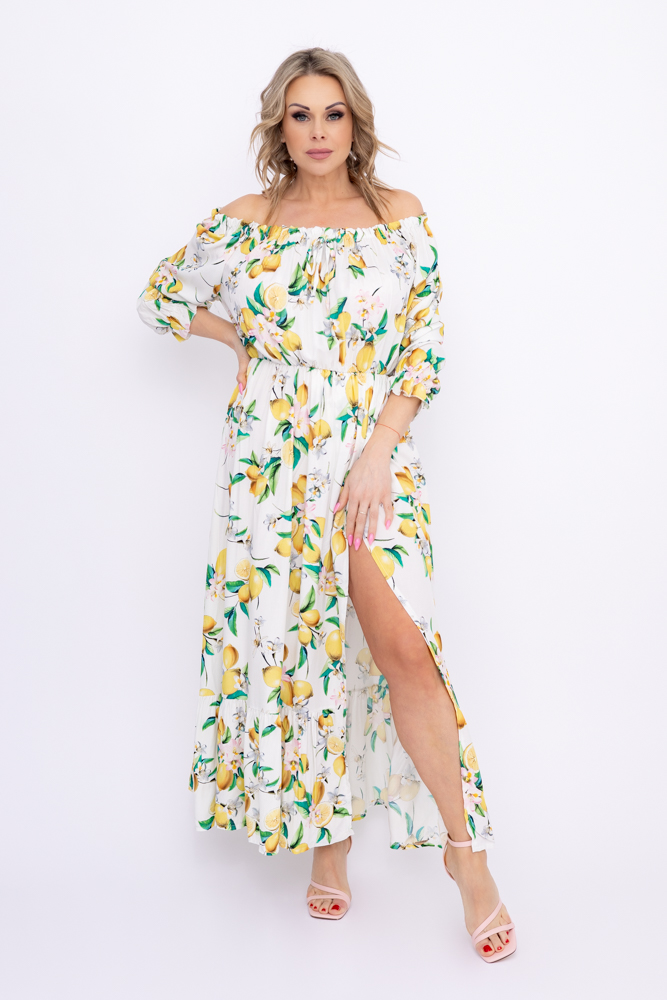 Sukienka maxi VERMI Wzór 24