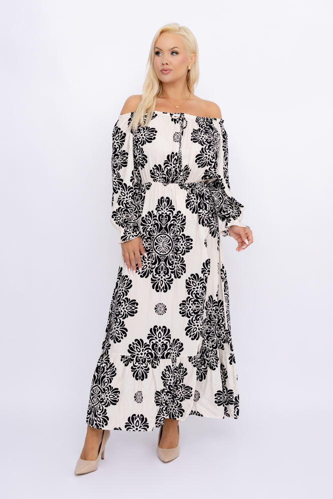 Sukienka maxi VERMI Wzór 37