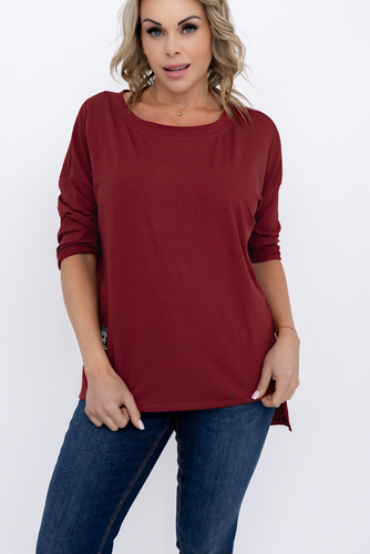 Maroon Blouse