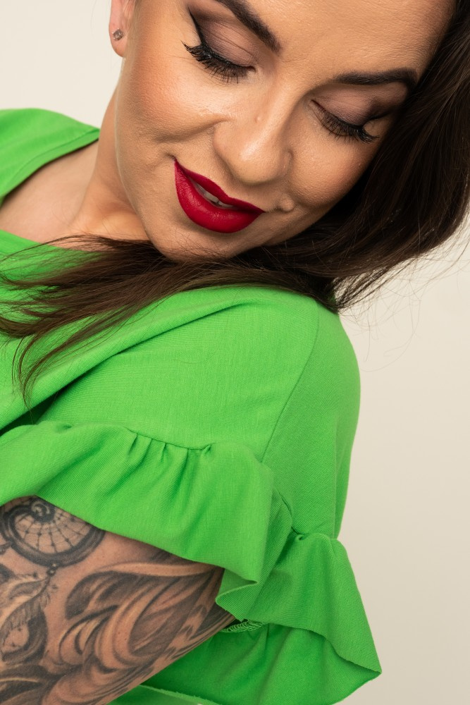 Green Blouse BELLO