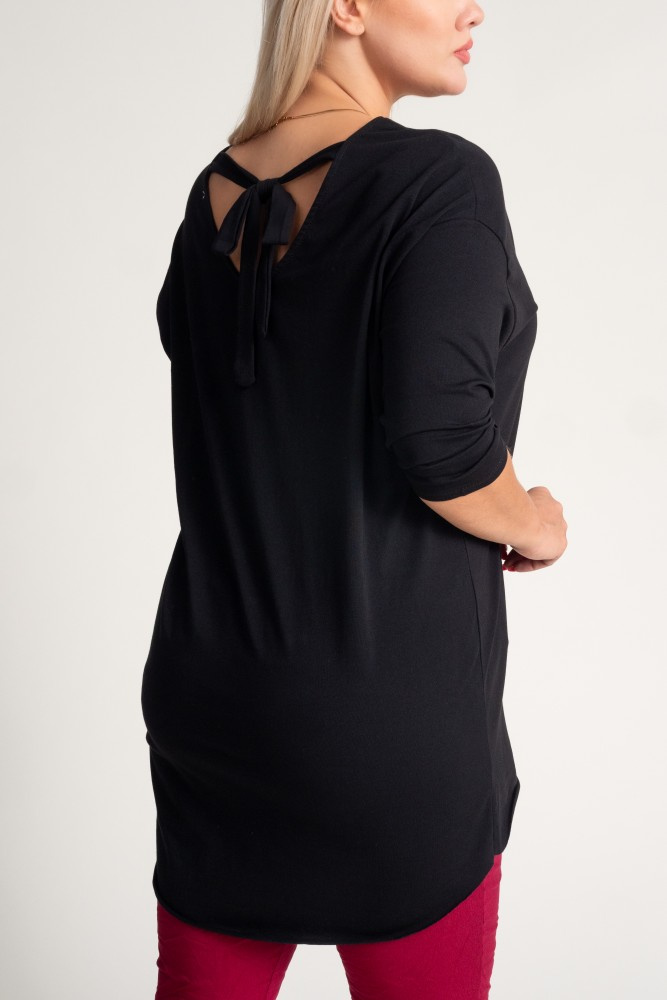 Czarna Bluzka ROSIMO