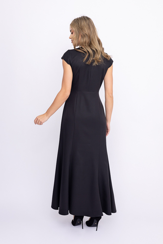 Vestido negro de purpurina