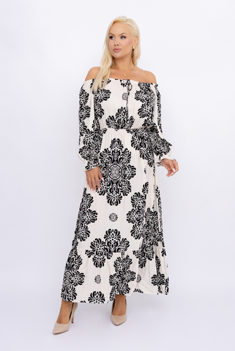 Sukienka maxi VERMI Wzór 37