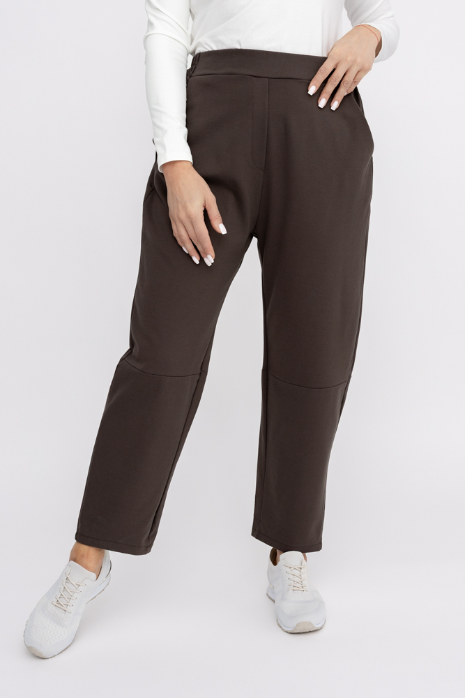Pantalon de survêtement en chocolat