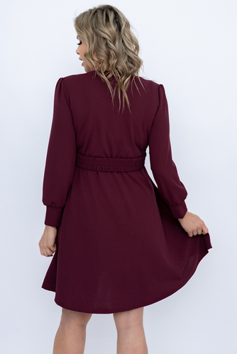 Cherry Kleid mit Gürtel