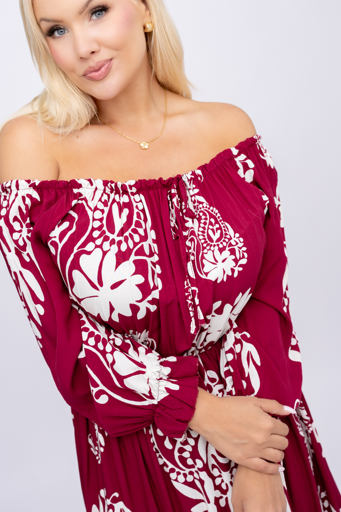 Sukienka maxi Wzór 42