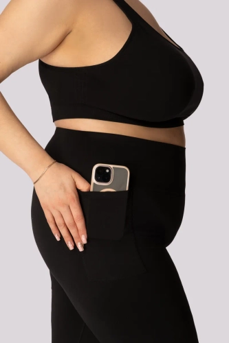 Leggings negros con bolsillo