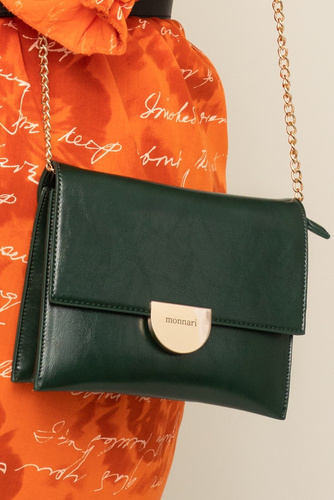 Bottle-green LINTI Handbag