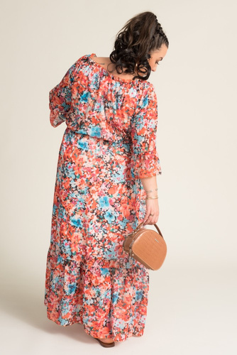  GALIO floral dress Pattern 2